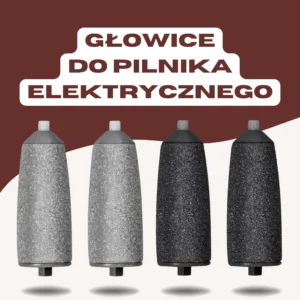 4x Dodatkowe głowice do pilnika elektrycznego Orvela