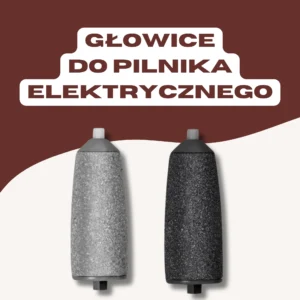 2x Dodatkowe głowice do pilnika elektrycznego Orvela